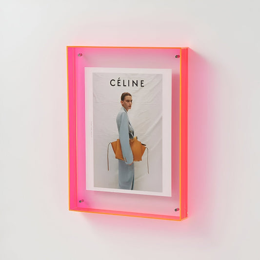 Clear acrylic floating picture frame – Casa & Cosy