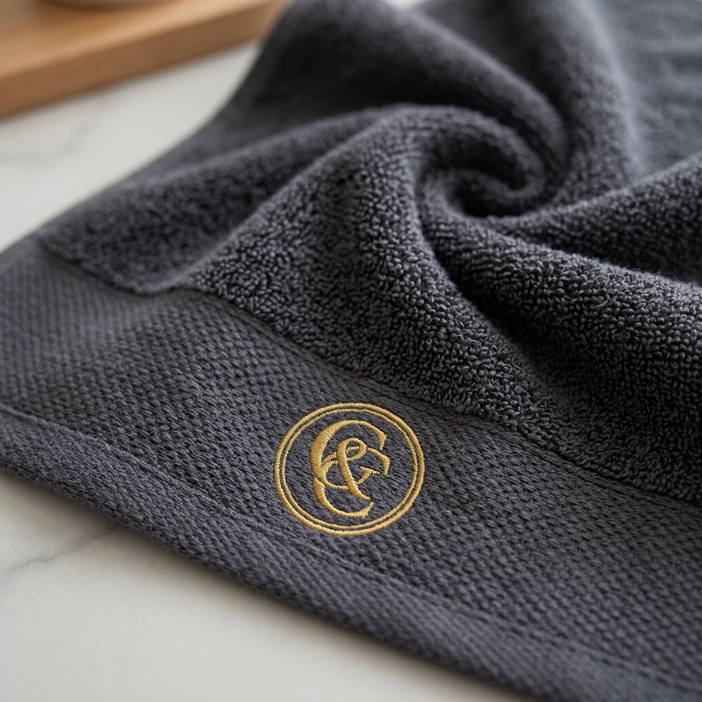 Casa & Cosy Charcoal Grey close-up C&C logo