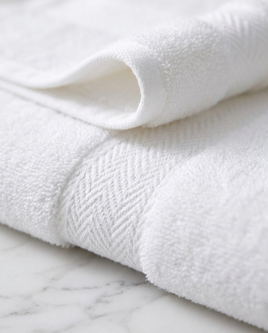Casa & Cosy Essentials — White fabric close-up texture