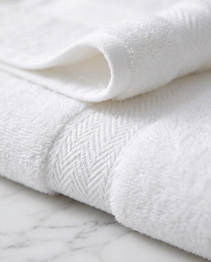 Casa & Cosy Essentials — White fabric close-up texture